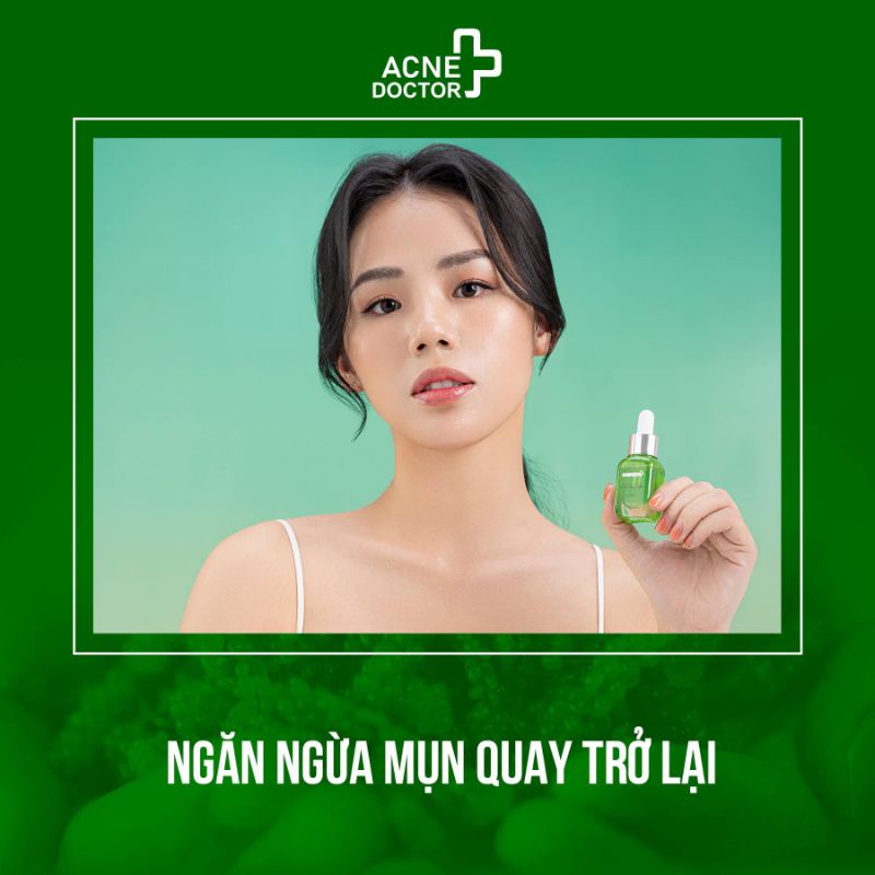 Serum t.r.ị m.ụп Sea Bzapes rong nho Acne Doctor сһίпһ hãng