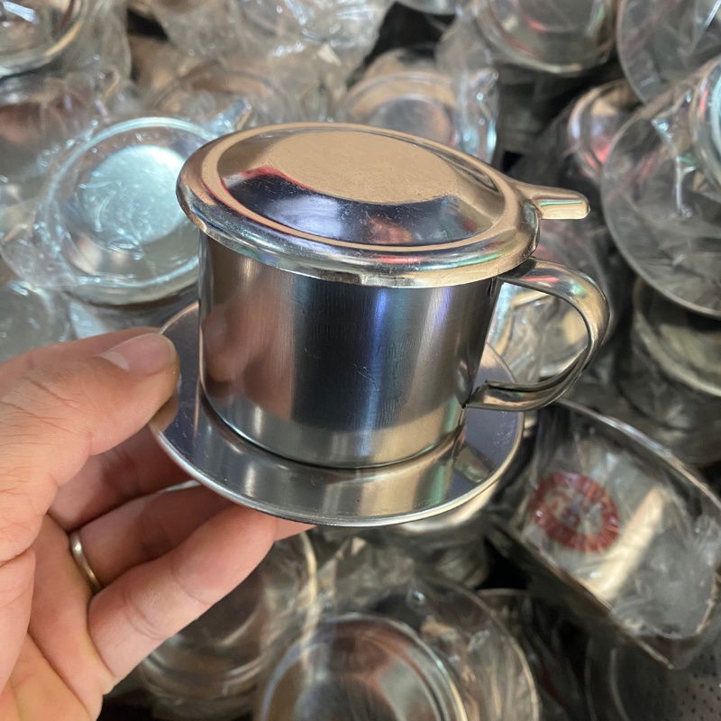 Phin pha cà phê Inox cỡ 08 ,phin inox pha cafe tiện lợi thanhluanmart1