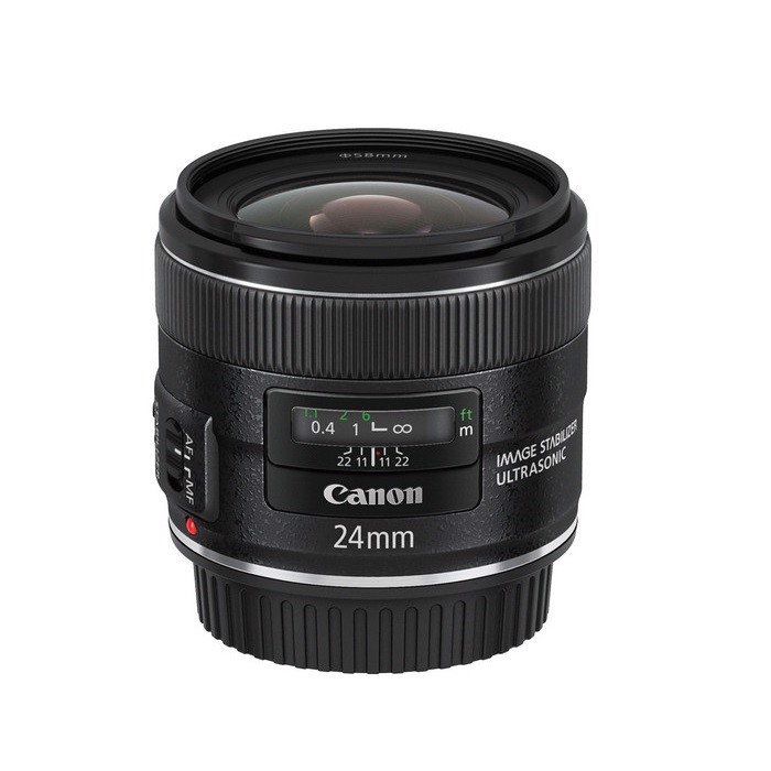 [Mã ELCL12 giảm 9% đơn 300K] Ống kính Canon EF 24mm f/2.8 IS USM - chính hãng