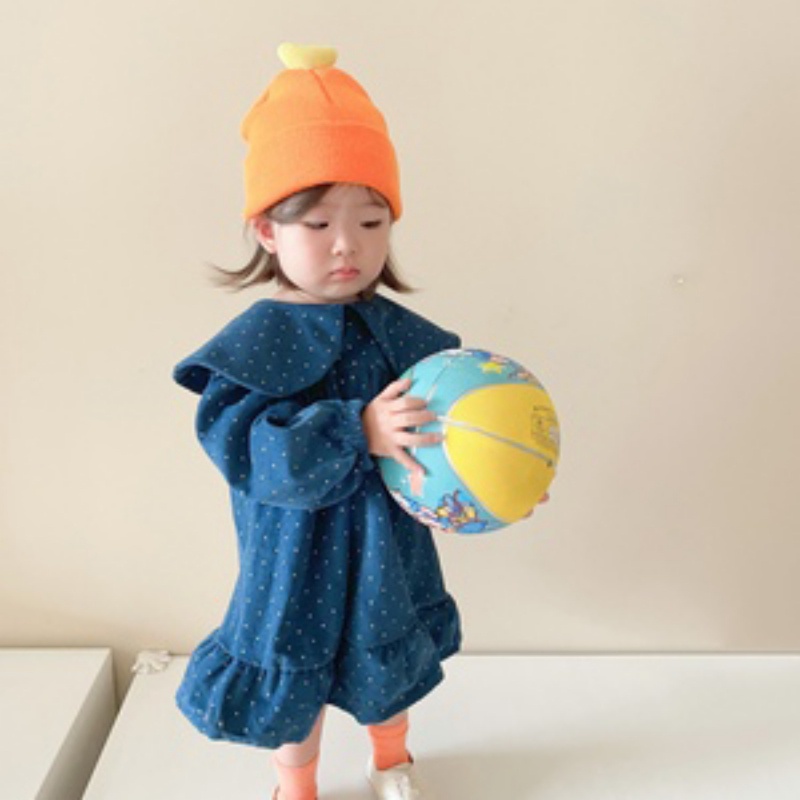 Mũ beanie dệt kim dễ thương cho bé 1-6 tuổi