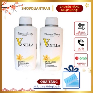 Sữa Tắm Dưỡng Thể Nước Hoa Bettina Vanilla Đức 500ml Chính Hãng Giá Tốt