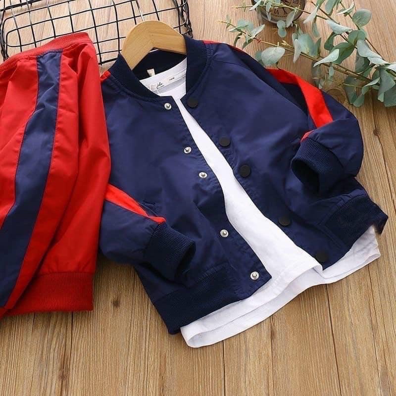 Áo bomber bé trai/ gái unisex hàng có sẵn max 55kg