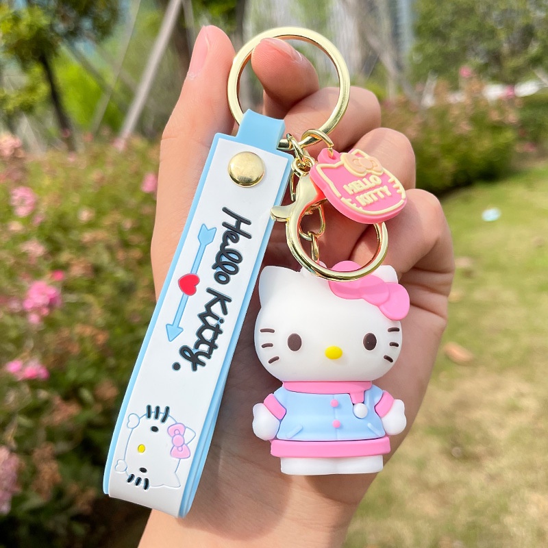 Móc Khóa Hình Mèo Hello Kitty Dễ Thương