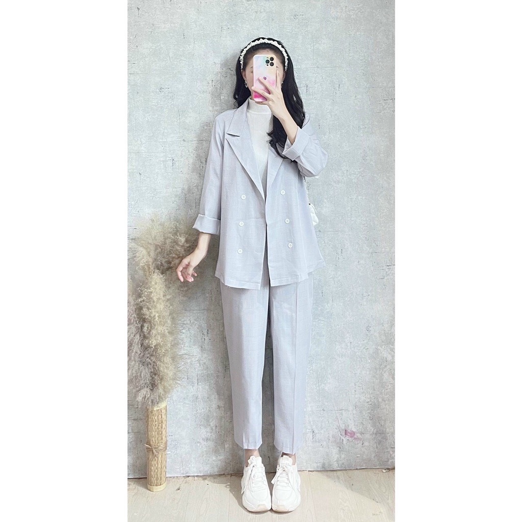 SET VEST QUẦN 9 tấc màu mới [Moment House]