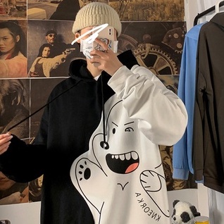 Áo Khoác Hoodie Dáng Rộng Thiết Kế Mới Thời Trang Mùa Xuân Thu Theo Phong Cách Hồng Kông Dành Cho Cặp Đôi 2021