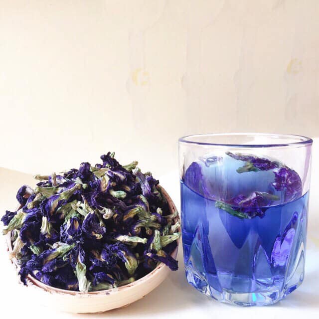 Trà hoa đậu biếc sấy khô nguyên bông gói 500gr