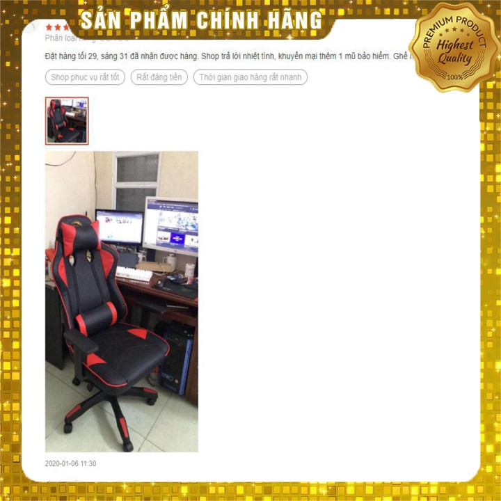 Ghế Gaming cao cấp E-Dra Citizen EGC200 - Ghế chơi game cao cấp - Đỏ, Đen, Trắng và Xanh Green - Bảo hành 12 tháng