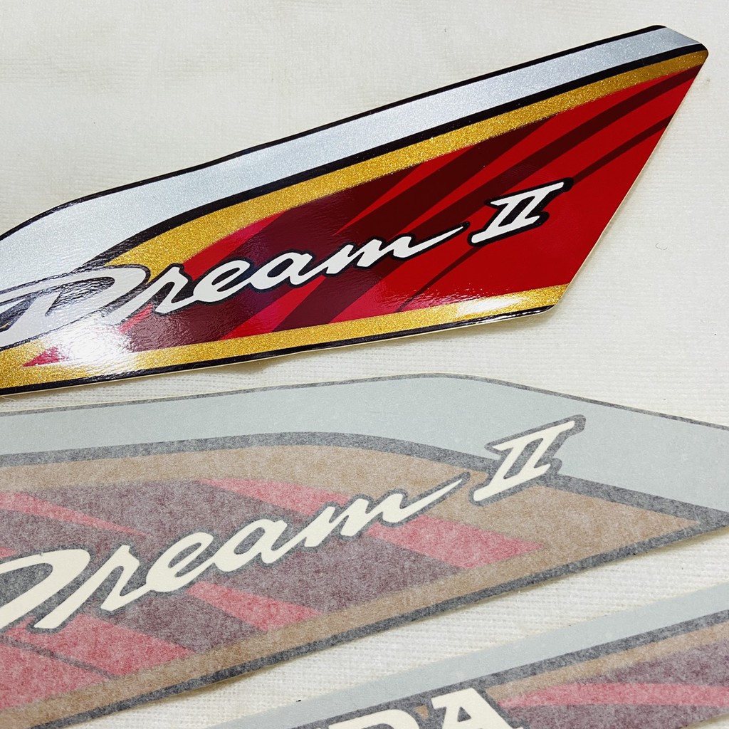Bộ tem rời dán xe Dream 2, thái đời đầu, EX5