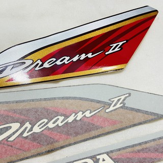 [HUYỀN THOẠI MỘT THỜI] TEM DÁN XE DREAM II 3 LỚP CAO CẤP (TEM DREAM LỬA)