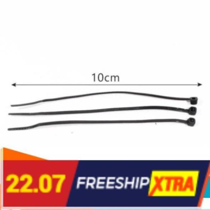 Gói 1000PCS Dây Thít  Đen 3x100mm