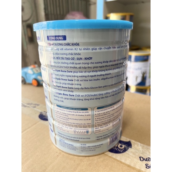 Tặng 1 chai Dettol 250g - Sữa bột Lactigen Bone Sure lon 900g