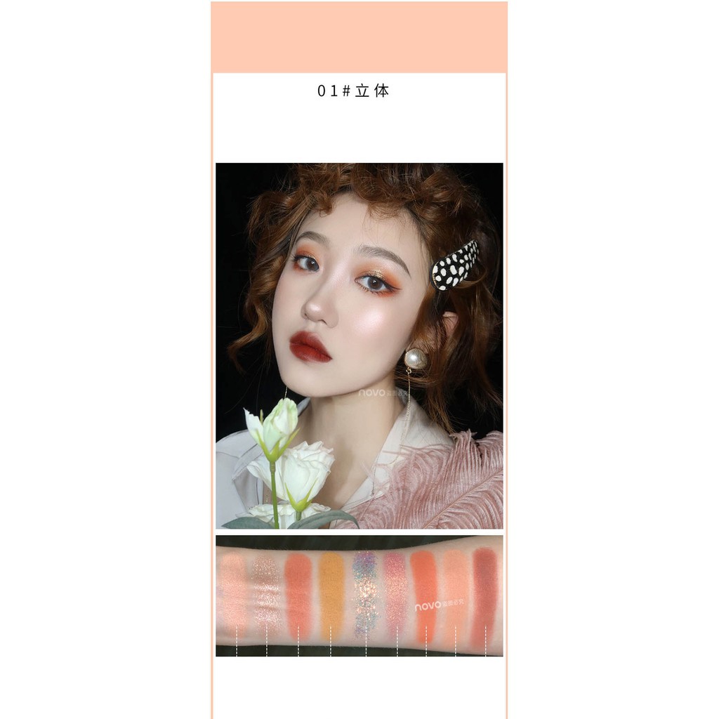 Bảng phấn mắt SOFT EYE SHADOW 9 màu SIÊU HOT | BigBuy360 - bigbuy360.vn