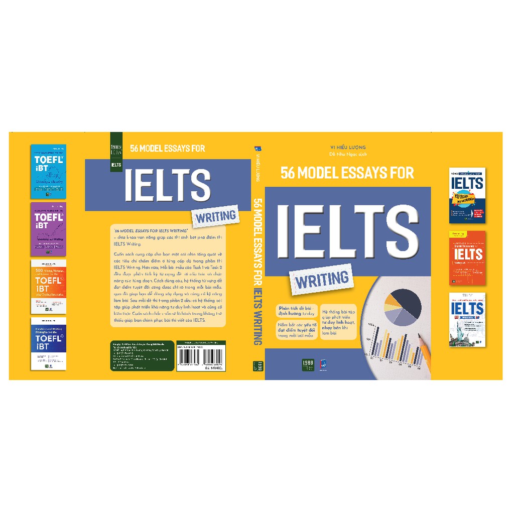 [Mã LIFE2410K giảm 10K đơn 20K] Sách - 56 Module Essays For Ielts Writing | BigBuy360 - bigbuy360.vn