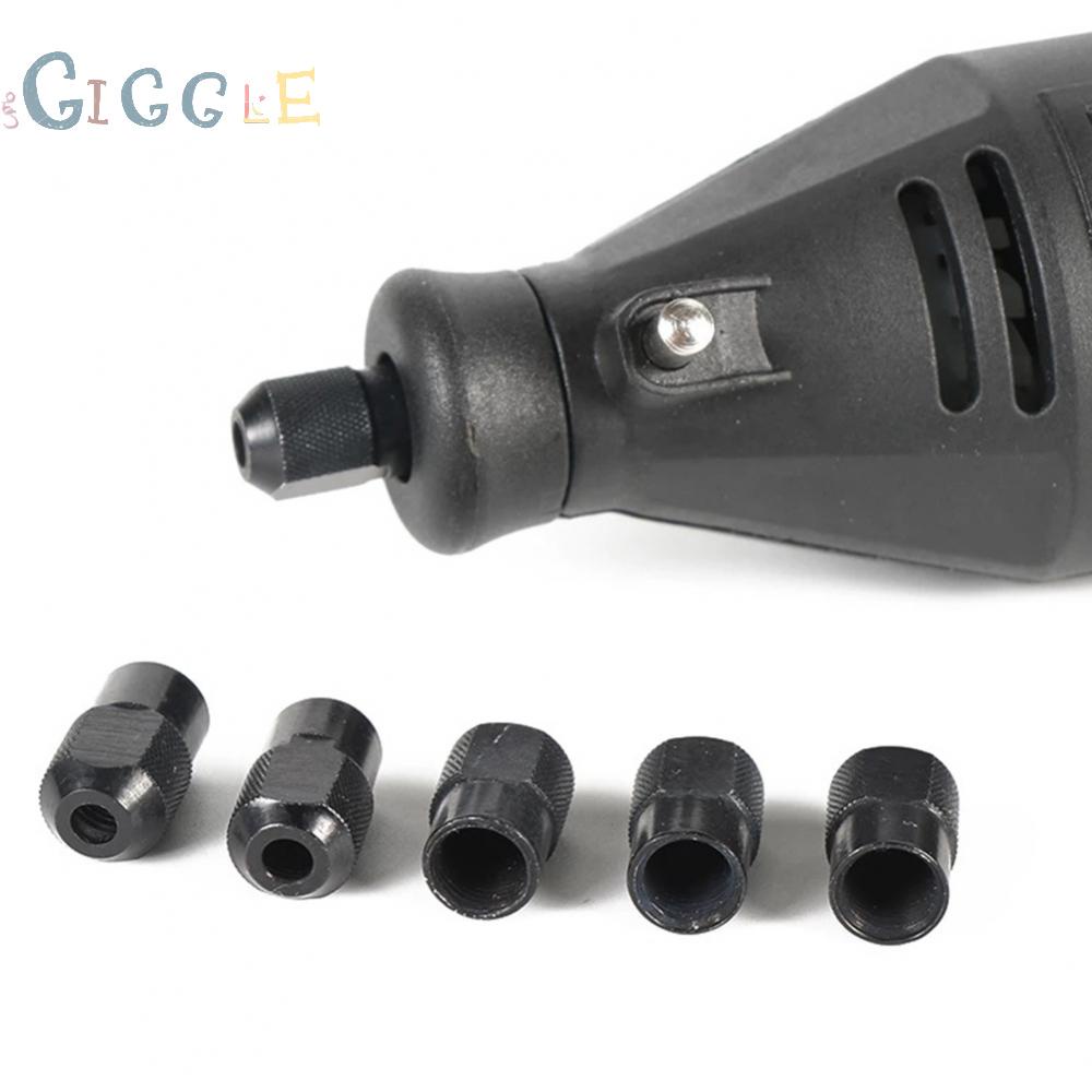 Set 5 Đầu Kẹp Mũi Khoan Mini M8X075mm Bằng Hợp Kim Kẽm