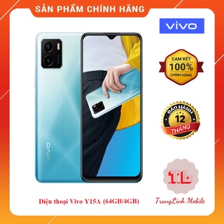 Điện thoại vivo y15a 4gb+64gb chính hãng