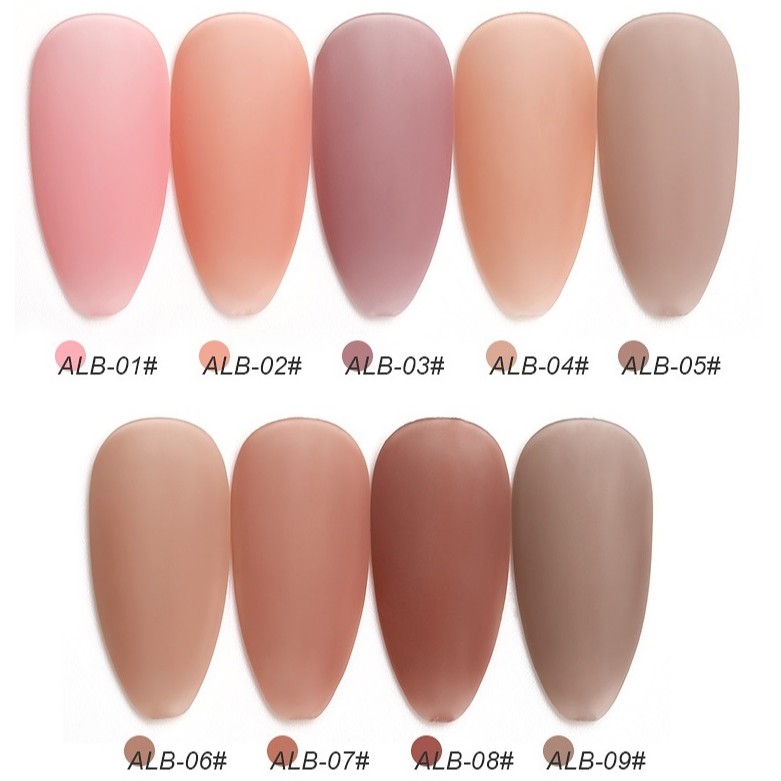 Sơn gel AS red - thạch nude ALB