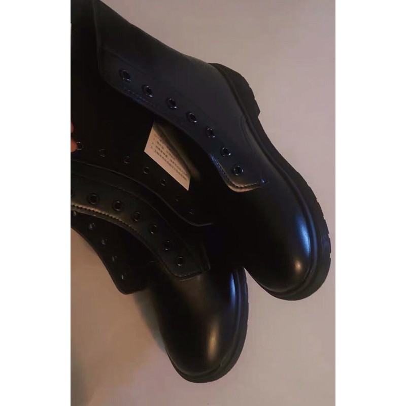 [ ORDER QUẢNG CHÂU] Boots da cổ cao basic Hàn Quốc có ảnh thật | BigBuy360 - bigbuy360.vn