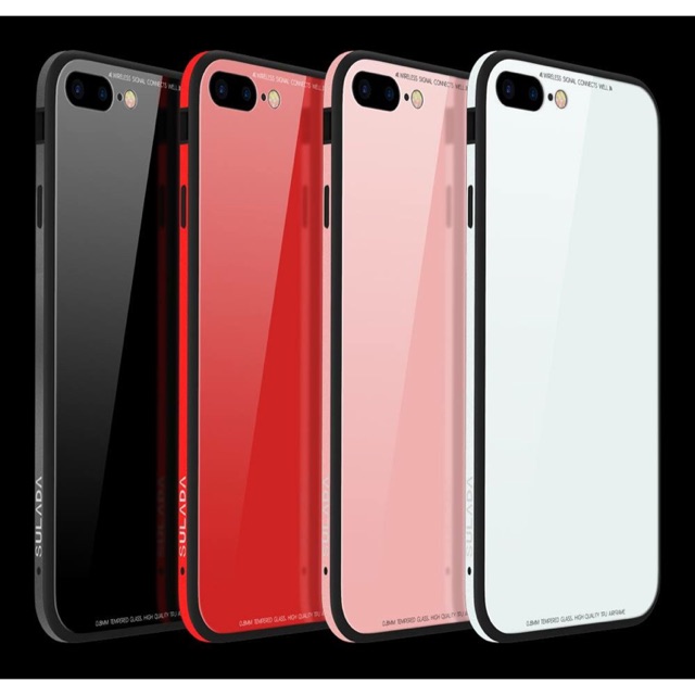 Ốp lưng iPhone 6/6plus mặt kính Sulada