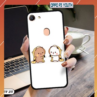 Ốp lưng Oppo F5/F5 Youth- lưng nhám ,ngộ nghĩnh