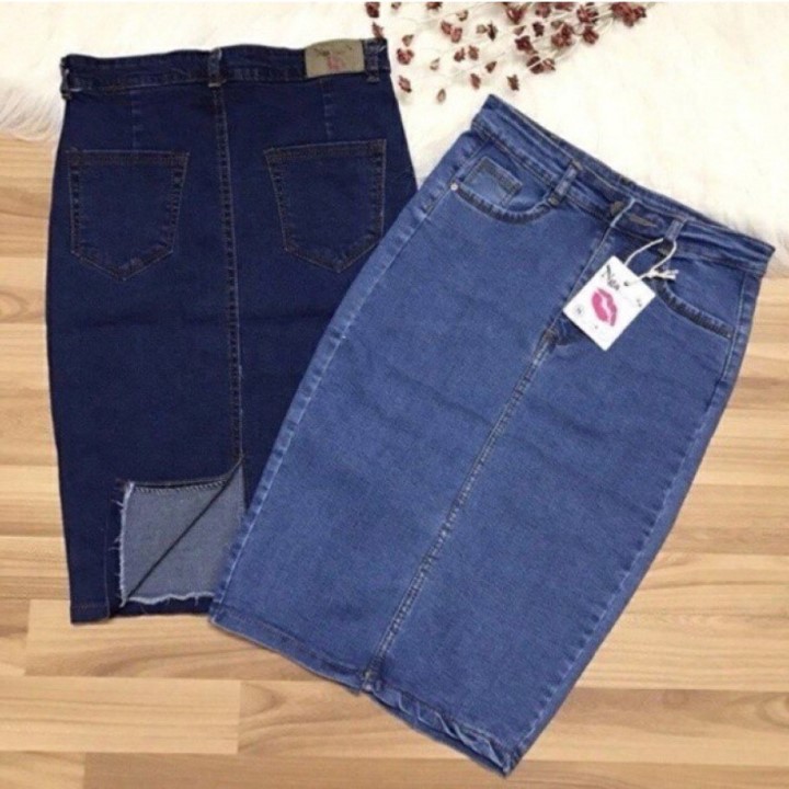 HÀNG NEW_ Chân váy Jean ôm body xẻ sau siêu đẹp_chân váy bò công sở _chân váy bút chì _GIAO ĐÚNG MẪU | BigBuy360 - bigbuy360.vn