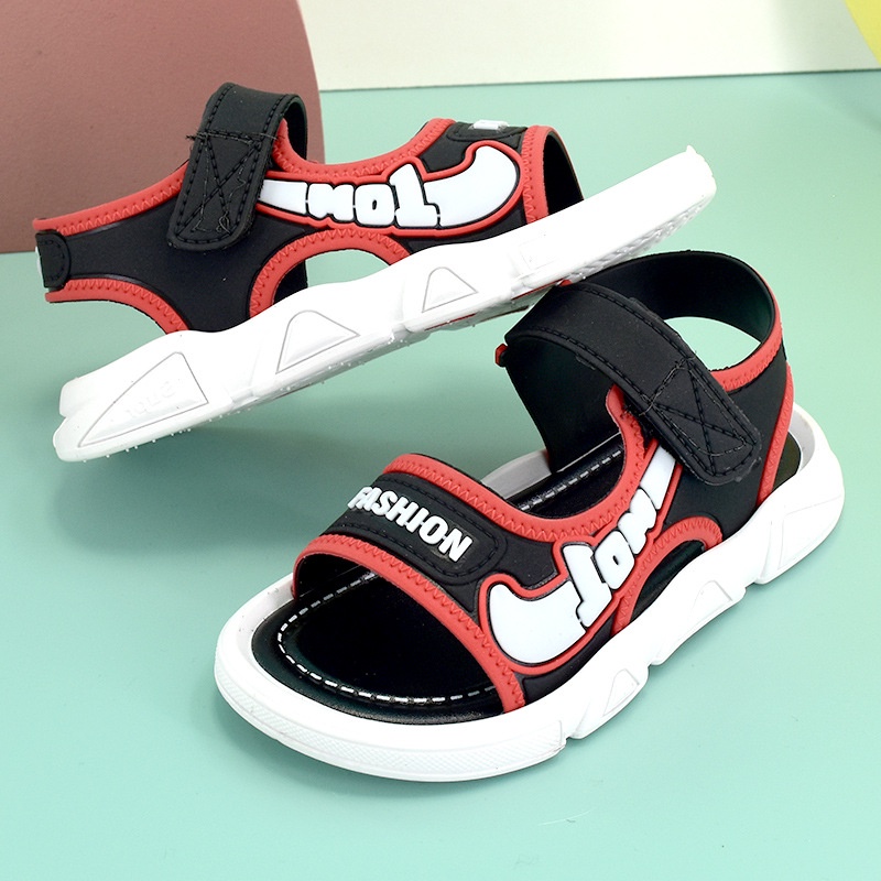 Giày Sandal Đế Mềm Thời Trang Mùa Hè Hàn Quốc Cho Bé Trai 2-8 Tuổi