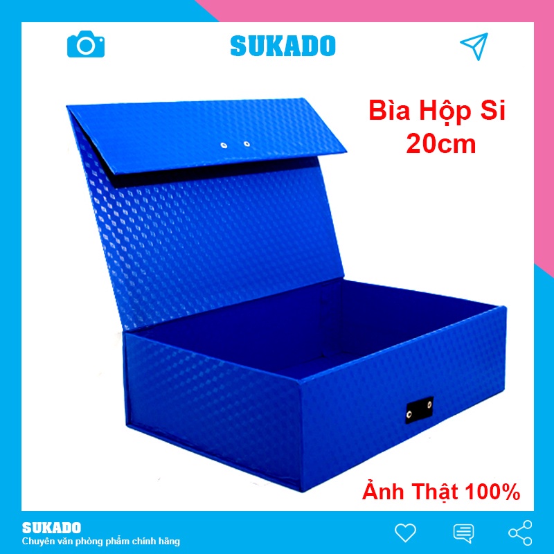 Bìa hộp đựng hồ sơ tài liệu Simily 7cm - 10cm - 15cm - 20cm, giúp lưu trữ hồ sơ lâu dài hiệu quả