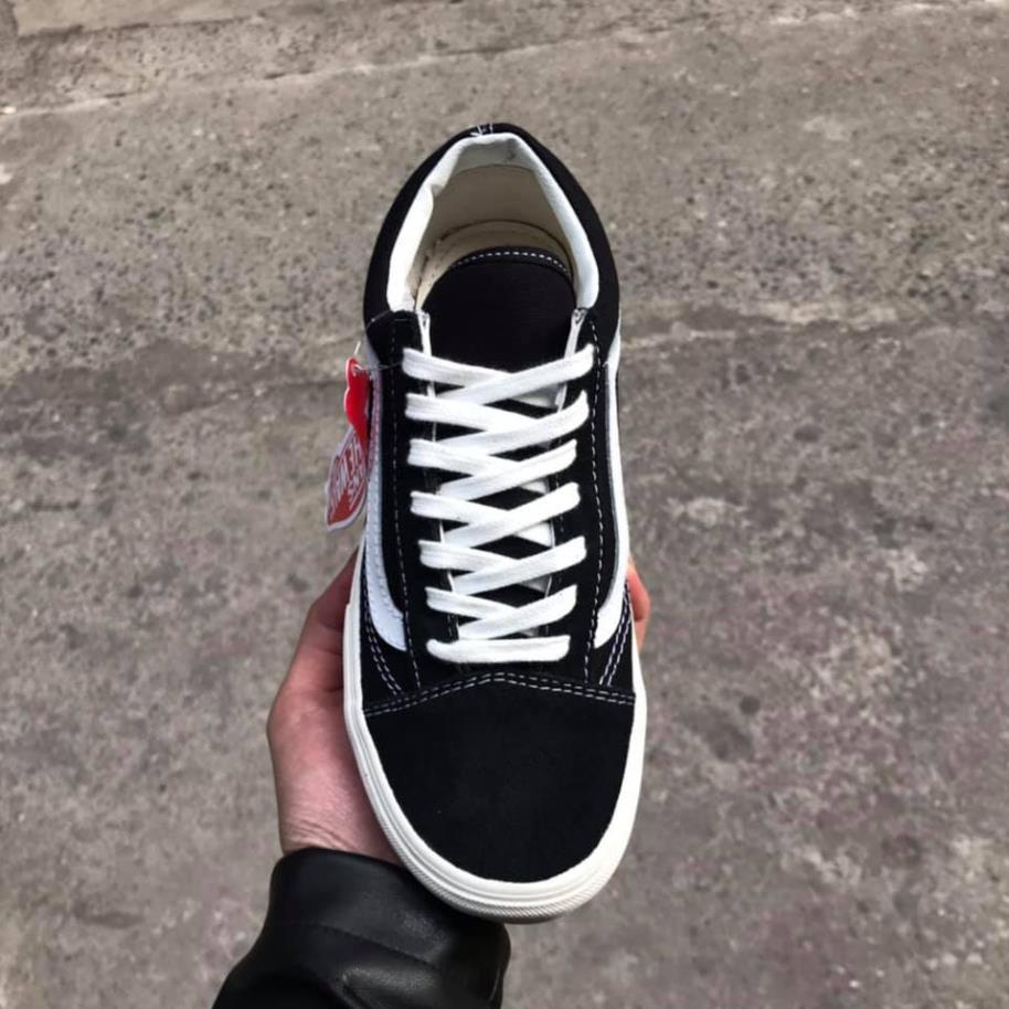 GIÀY 𝐕𝐀𝐍𝐒 VAULT OLD SKOOL MÀU ĐEN ⚡Full box bill⚡ Giày thể thao nam nữ 2021 | BigBuy360 - bigbuy360.vn