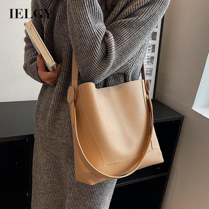 Túi đeo vai IELGY thời trang cao cấp dễ phối đồ tùy chọn màu sắc dành cho nữ