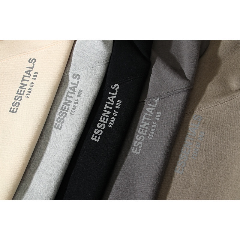 Hàng Bán Chạy Áo Thun Thể Thao Cotton Plus Size Tay Dài In Chữ Essentials 1977 Phản Quang Cho Nam Và Nữ