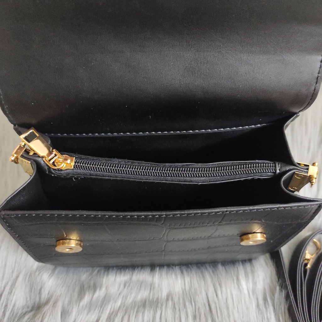 Túi xách đeo chéo  da mịn, vân cá sấu - Hàng loại 1 - TB.Store HD14