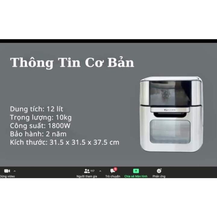 Nồi chiên không dầu KUCHEN- Freeship