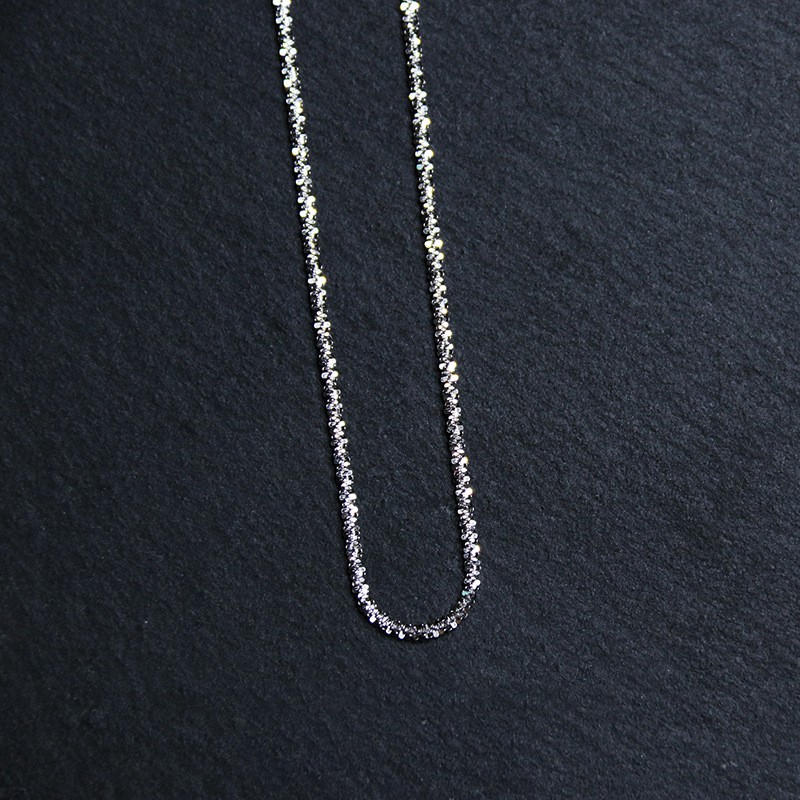 Vòng cổ, dây chuyền bạc 925 cao cấp Sparkling Choker thiết kế độc đáo, nữ tính VC32| TRANG SỨC BẠC HARMONY