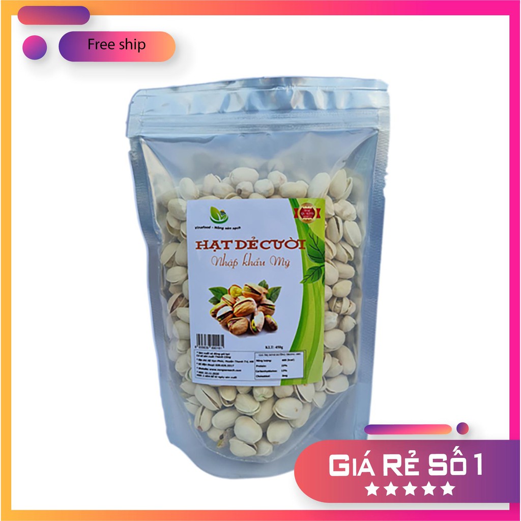 450g HẠT DẺ CƯỜI Mỹ ❌FREESHIP❌ loại ngon giòn không tẩy trắng Đã sấy chín LOẠI VIP