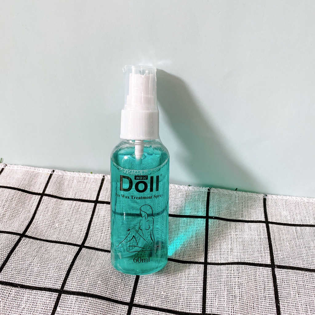 Dung dịch làm sạch , kháng khuẩn da trước khi wax Doll 60ml chính hãng