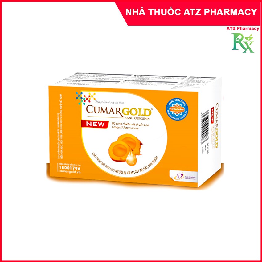 Viên uống CumarGold New Hỗ trợ viêm loét dạ dày tá tràng