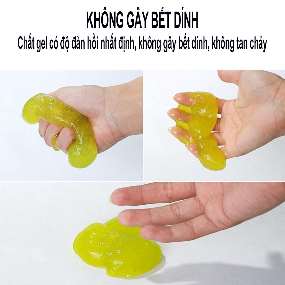 Gel Silicone Lau Bụi, Vệ Sinh Đa Năng Cho Bàn Phím Máy Tính, Nội Thất Oto, Điện Thoại