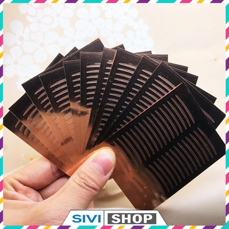 Dán kích mí cao cấp sẵn keo vỉ 36 miếng trong suốt thoáng khí chống thấm