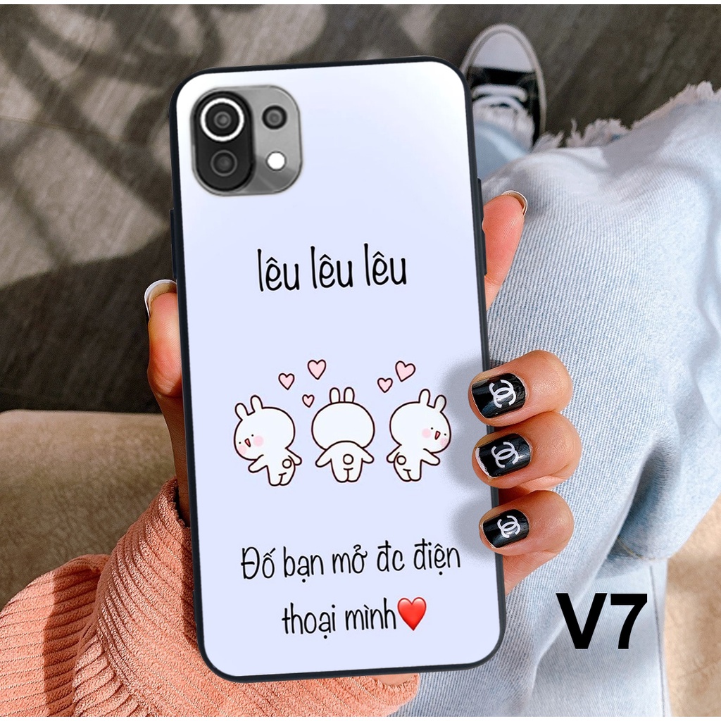 ỐP LƯNG ĐIỆN THOẠI XIAOMI 11LITE/11LITE NE 5G ỐP LƯNG IN HÌNH CUTE VÀ DỄ THƯƠNG GLSHOP MỚI NHẤT