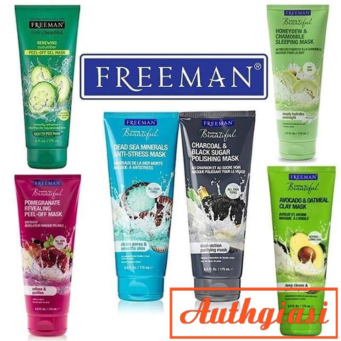 Mặt nạ đất sét Freeman Clay Mask Mỹ các loại 175ml