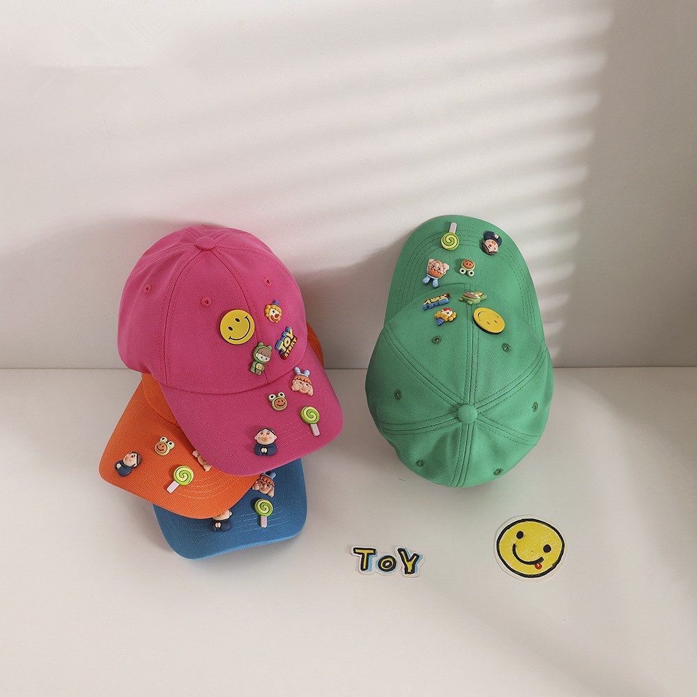 Mũ Lưỡi Trai Hình Mặt Cười Hoạt Hình 3D Độc Đáo