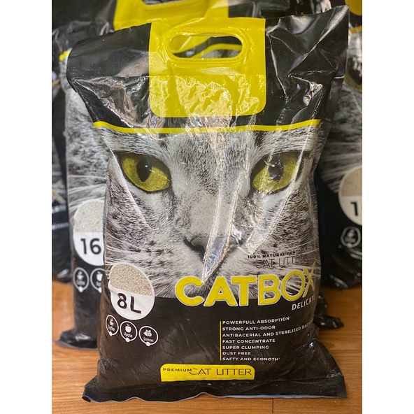 Cát vệ sinh CATBOX 16L cho Mèo