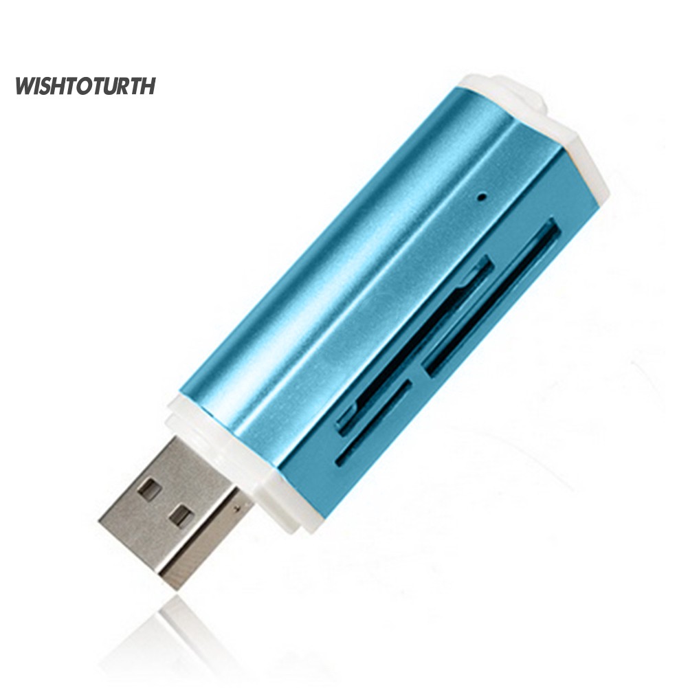 ☼Đầu Đọc Thẻ Nhớ Tốc Độ Cao USB 2.0 Micro SD TF MMC SDHC MS