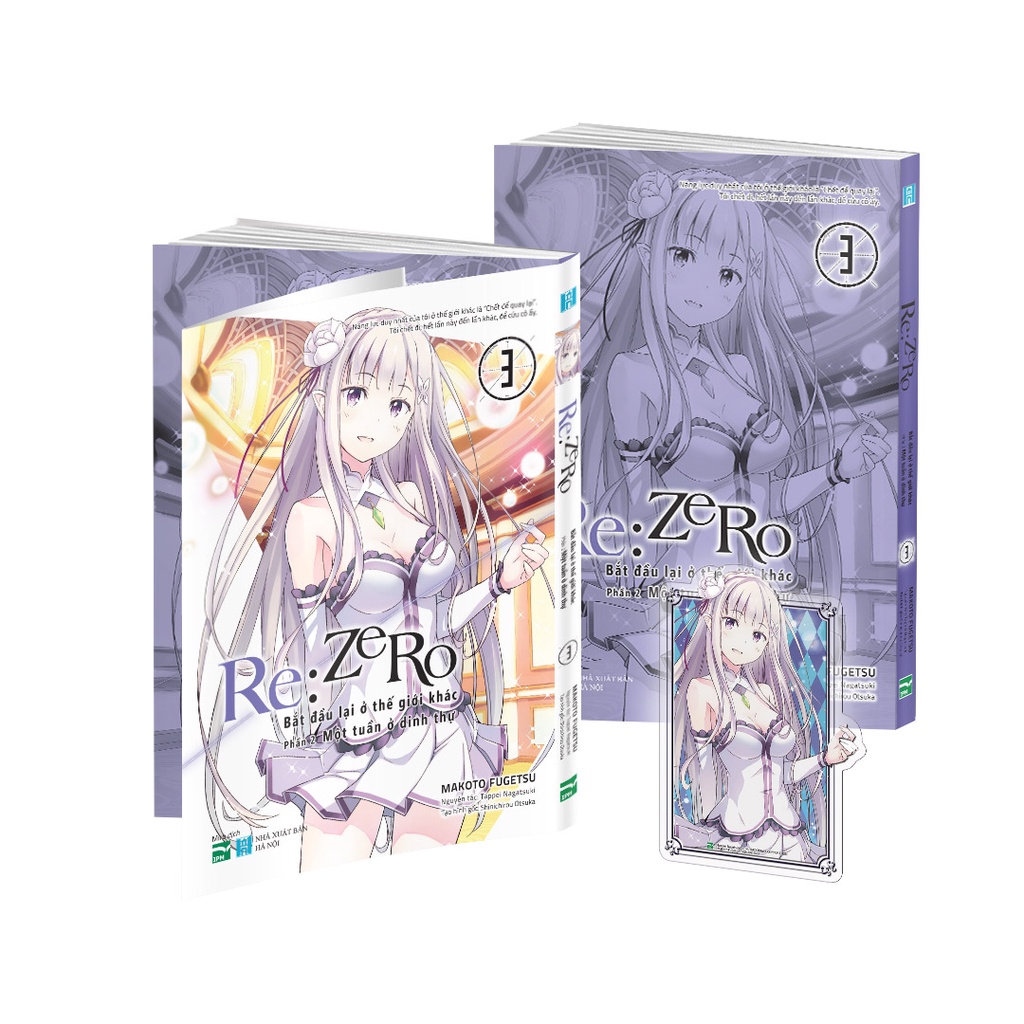 Sách - Combo Trọn Bộ Re:Zero - Bắt Đầu Lại Ở Thế Giới Khác - Phần 2 - 1 Đến 5 (Manga)