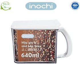 [Bộ 3] Hộp Đựng Gia Vị, Hũ Đựng Gia Vị Cao Cấp Yoko inochi Sắp Xếp Linh Hoạt Thông Minh Tiện Lợi