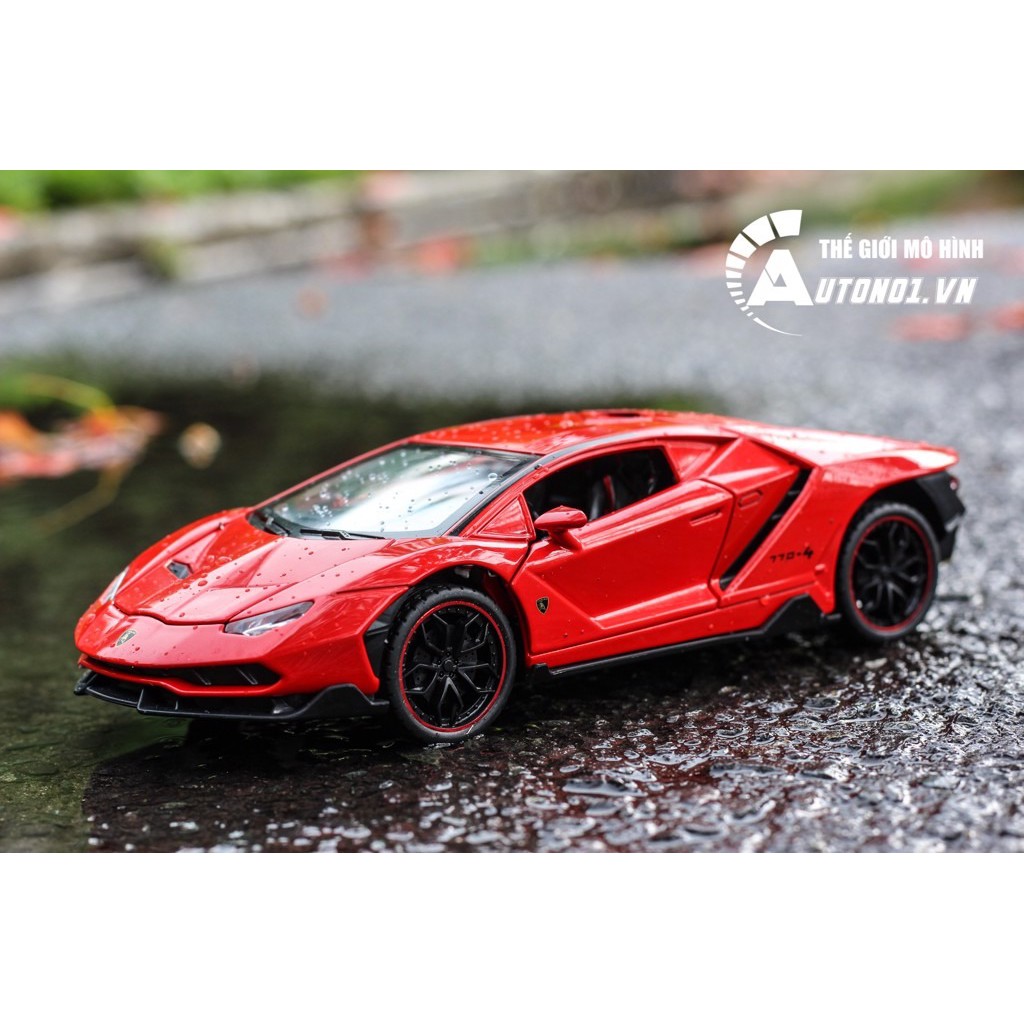 MÔ HÌNH XE LAMBORGHINI CENTENARIO RED 1:24 CHE ZHI 6744