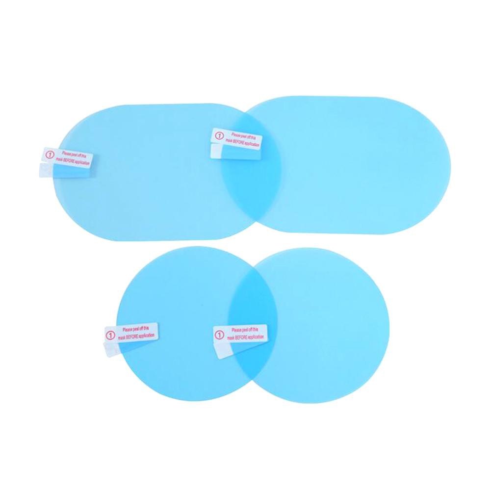 Bộ 2 miếng phim dán bảo vệ chống thấm nước và sương mù cho gương chiếu hậu xe hơi tiện dụng