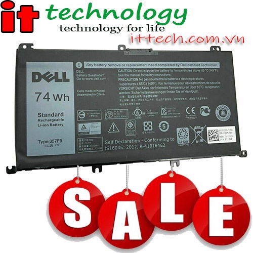 Pin Laptop Dell Inspiron 15 7000 7567 Gaming