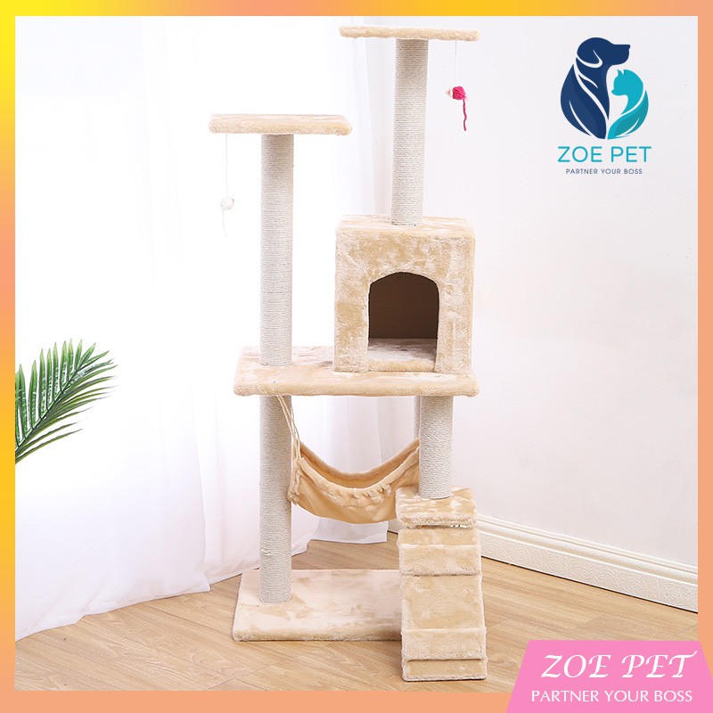 Nhà cây cho mèo Cat Tree - Cao 1m30
