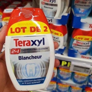 Lốc 2 kem đánh răng teraxyl trắng răng + trị hôi miệng