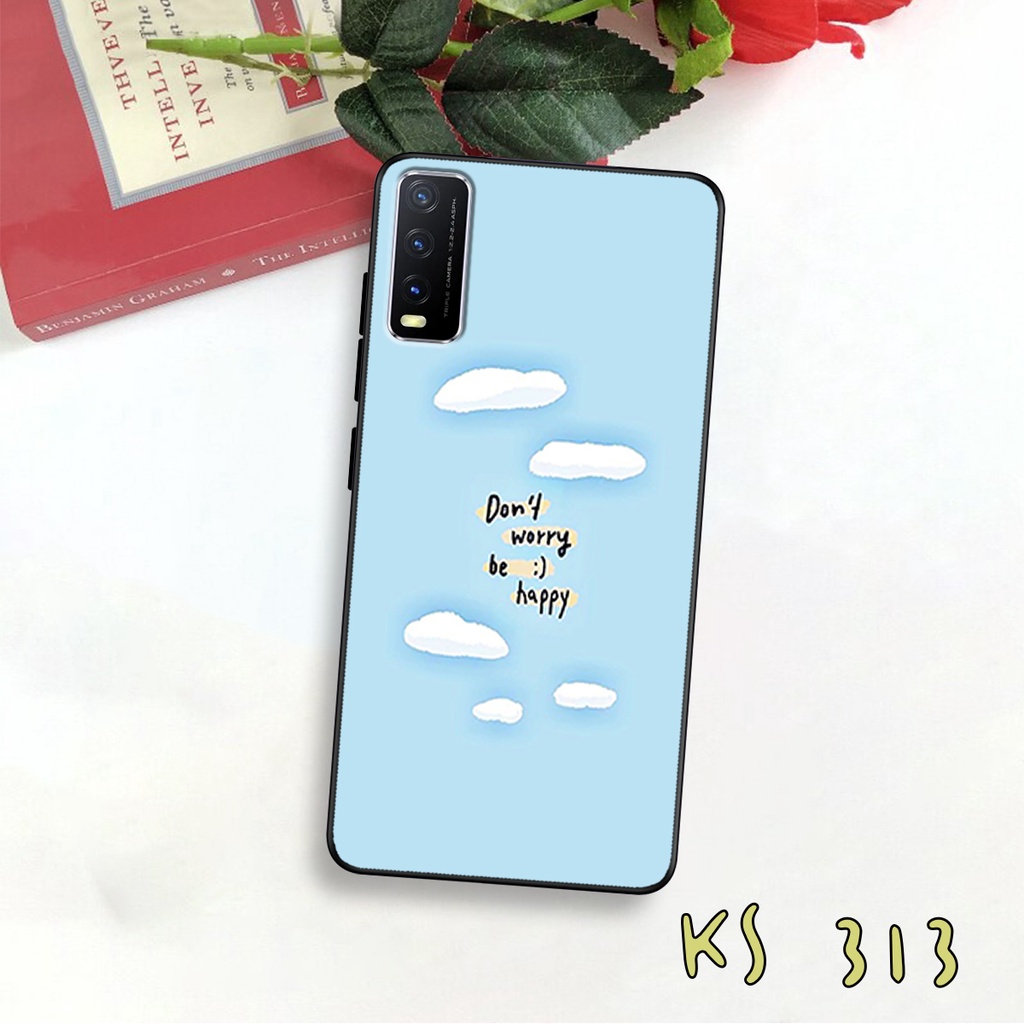 Ốp lưng Vivo Y20 - Vivo Y20s - Vivo Y12s - Ốp lưng in hình BlueSky - lưng nhám viền TPU cao cấp